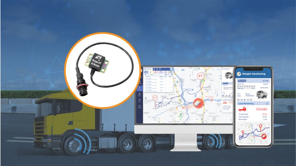 Integration of Weight Sensors in Trucks and Data Analysis through Bongo IoT Software